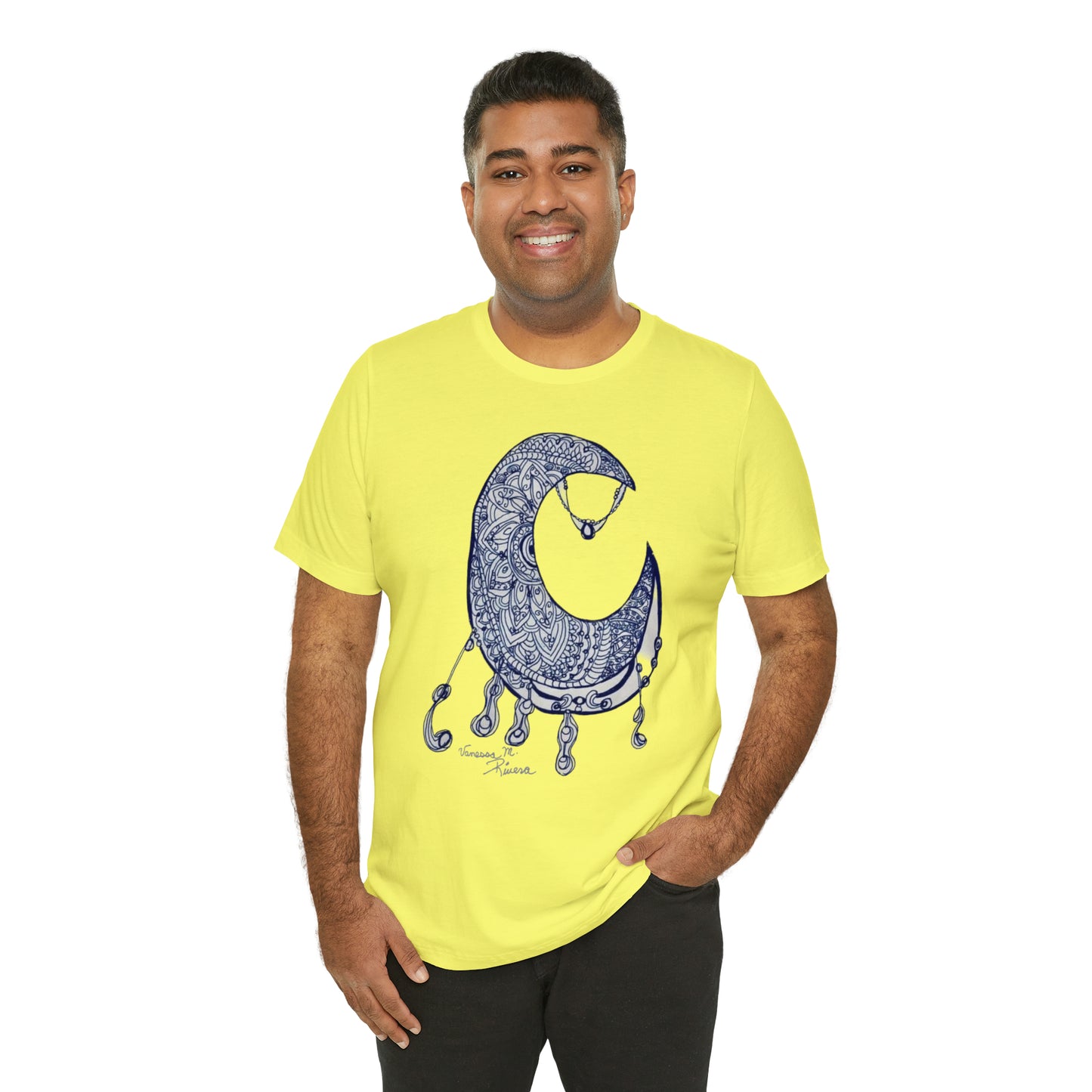 Moon - Unisex Jersey Short Sleeve Tee