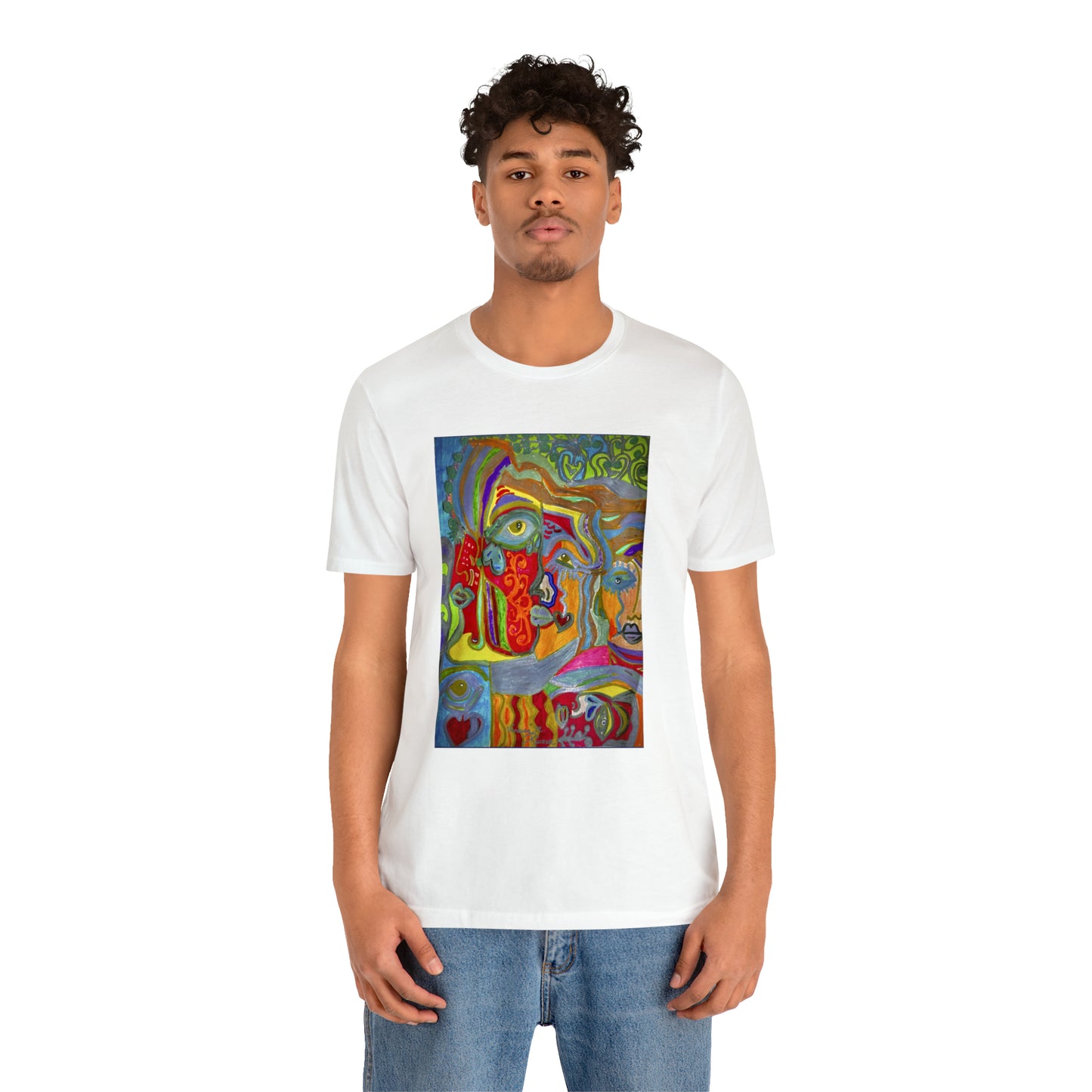 Abstract - Unisex Jersey Short Sleeve Tee