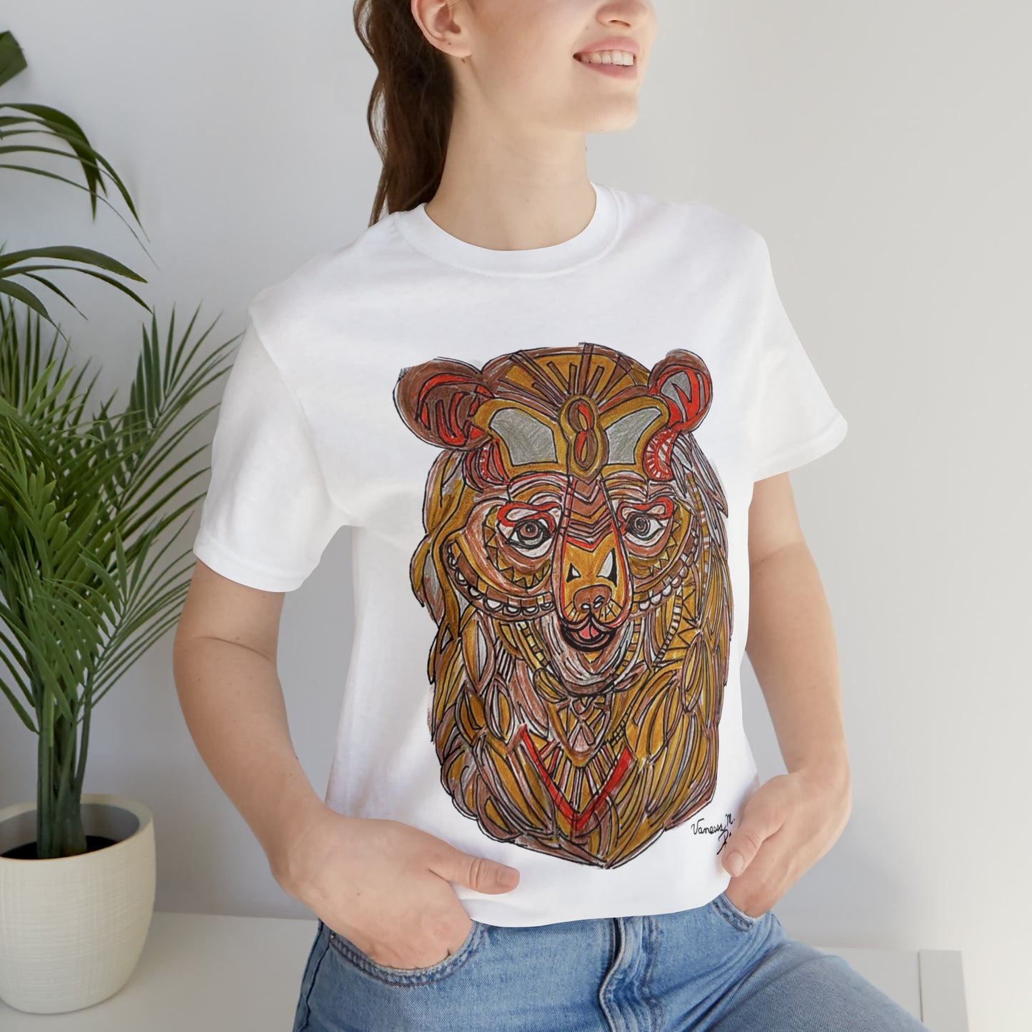 Lion - Unisex Jersey Short Sleeve Tee