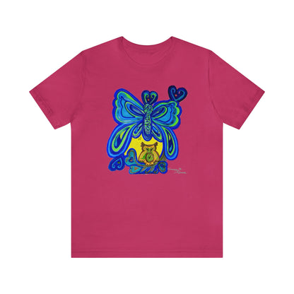 butterfly - Unisex Jersey Short Sleeve Tee