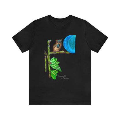 Owl - Unisex Jersey Short Sleeve Tee