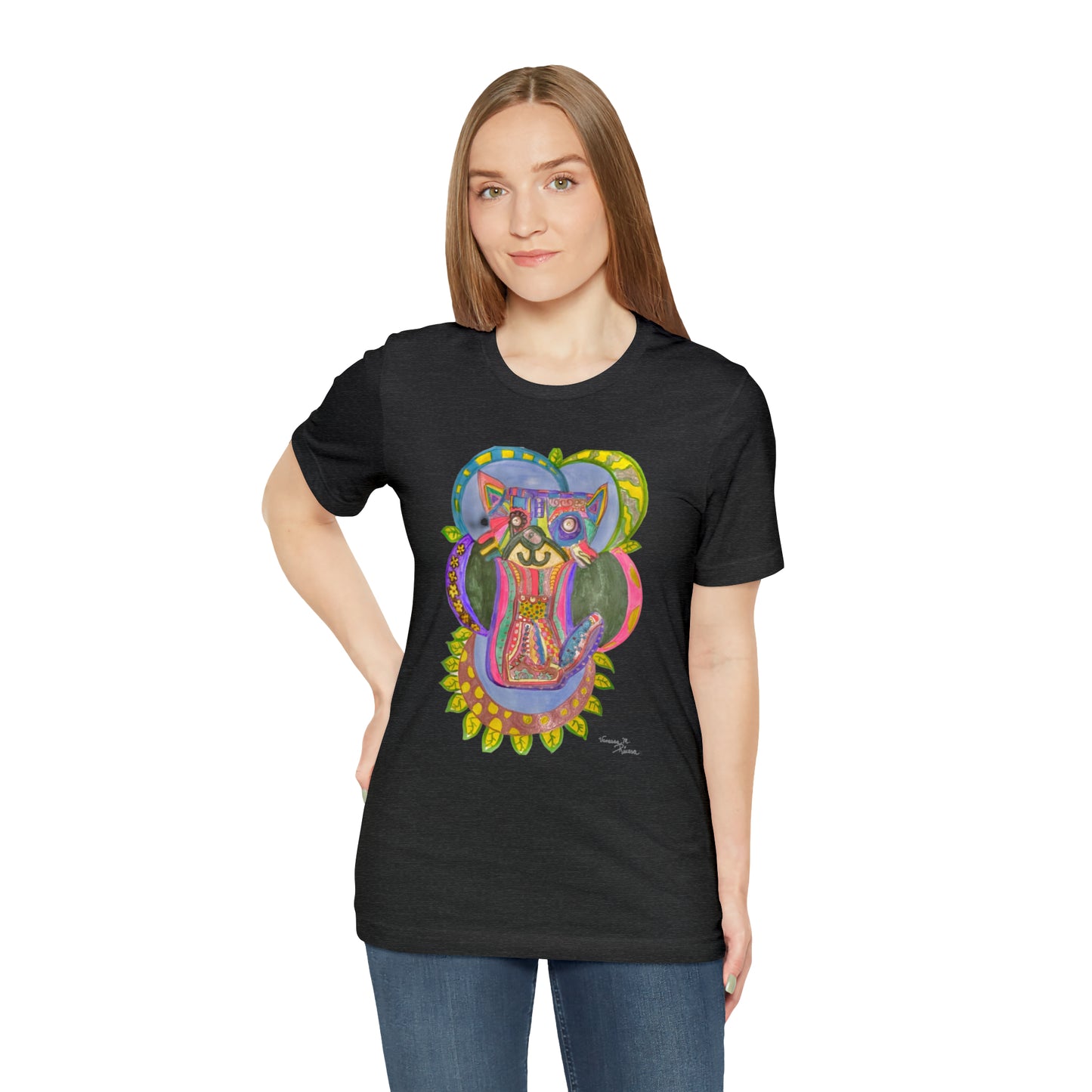 cat - Unisex Jersey Short Sleeve Tee