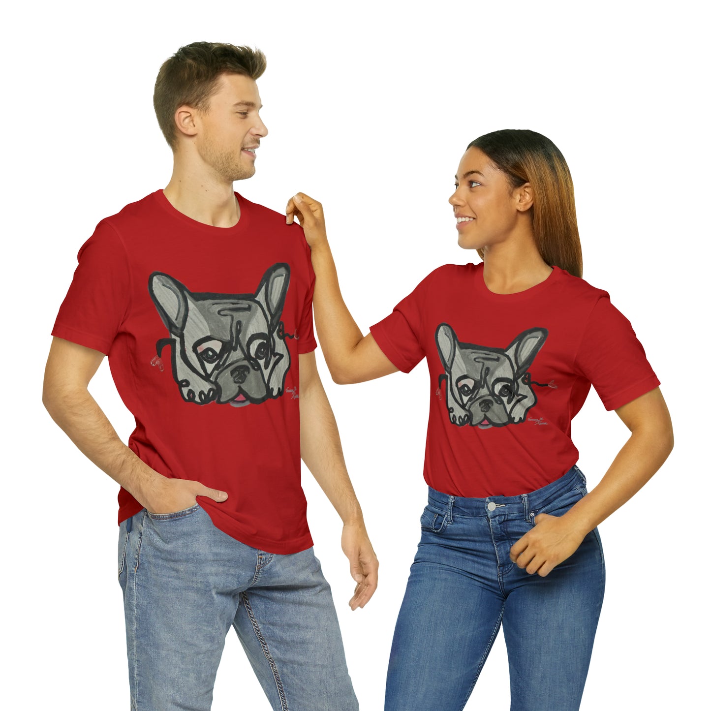 dog - Unisex Jersey Short Sleeve Tee