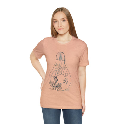 Light Bulb - Unisex Jersey Short Sleeve Tee