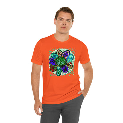 flower - Unisex Jersey Short Sleeve Tee