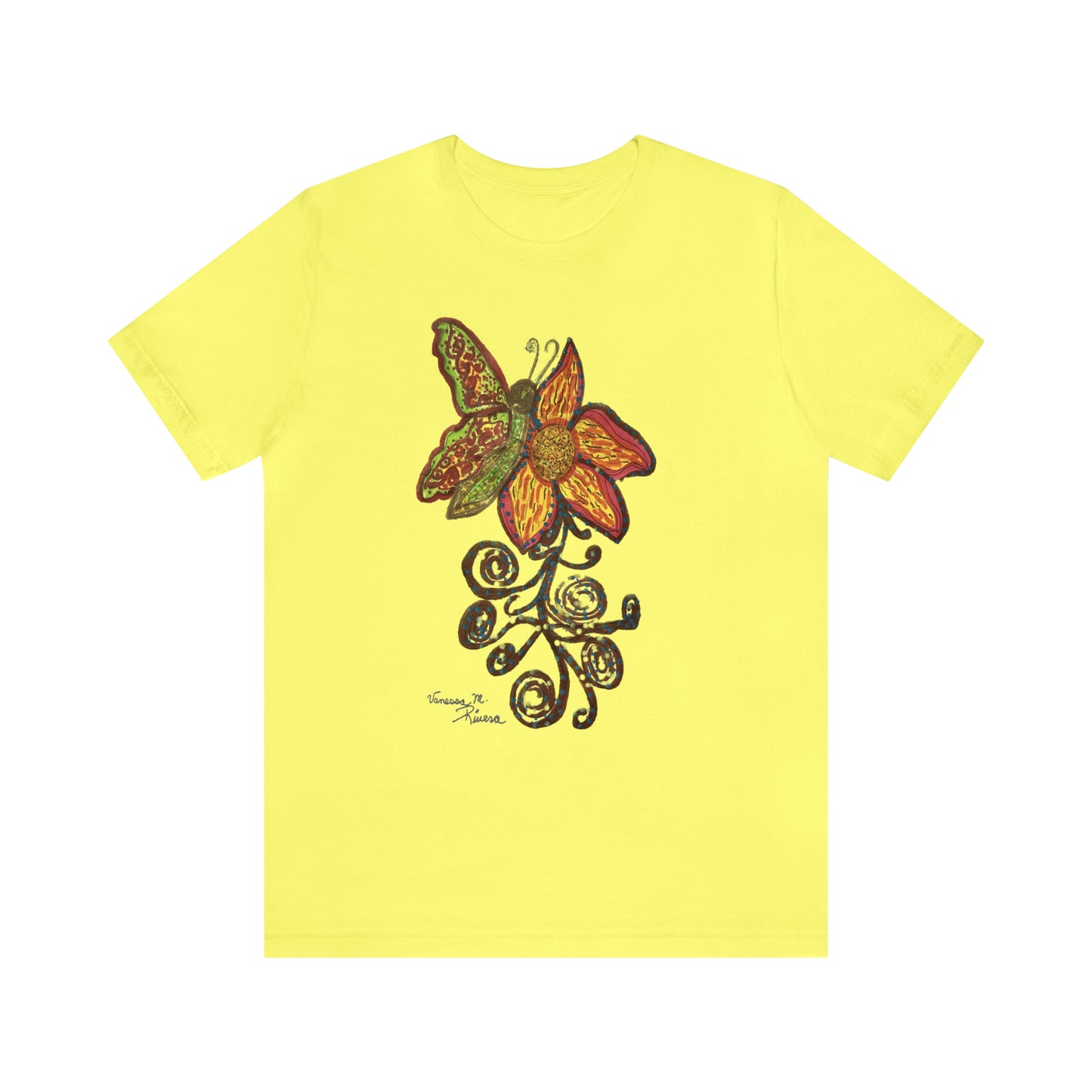 Butterfly - Unisex Jersey Short Sleeve Tee