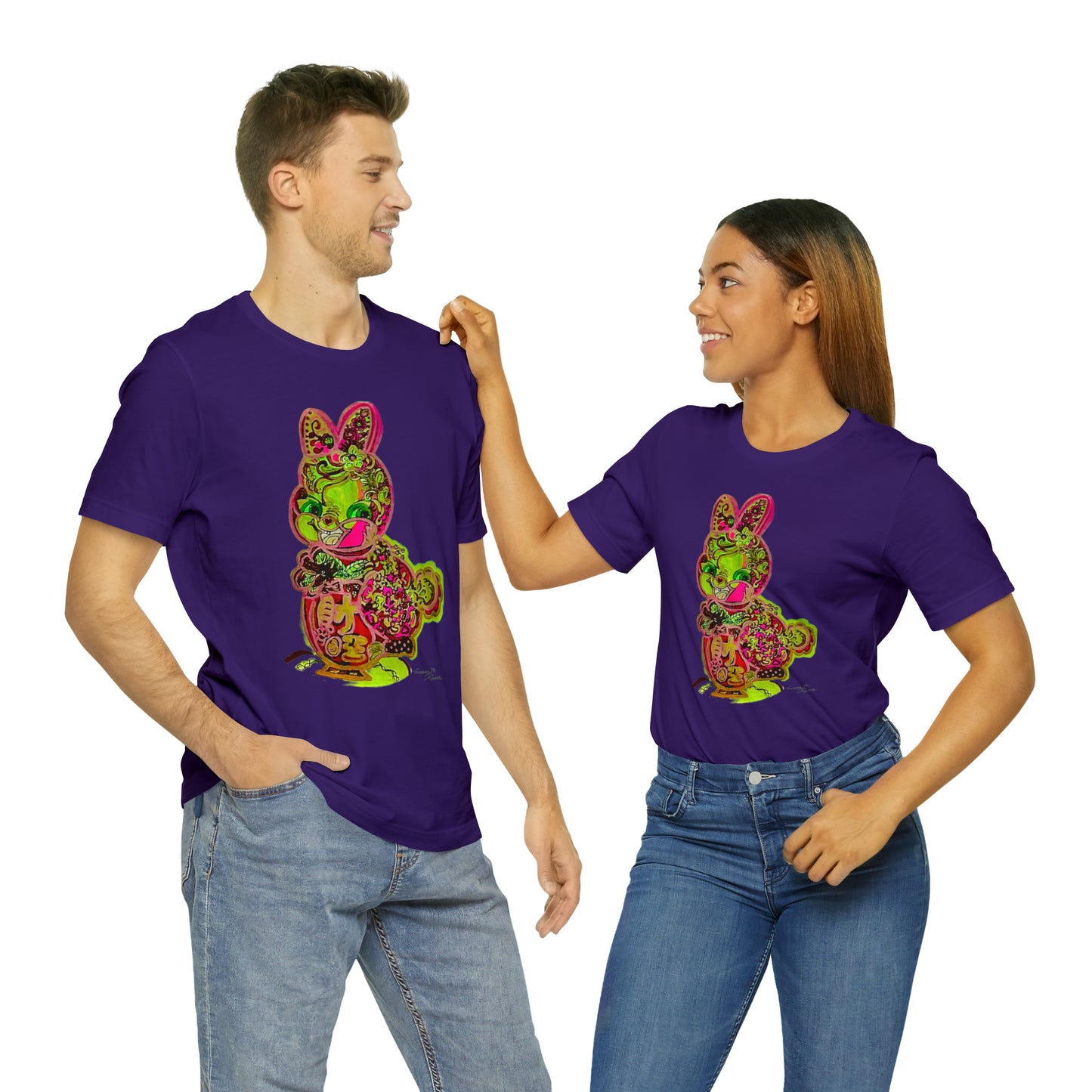 Bunny - Unisex Jersey Short Sleeve Tee