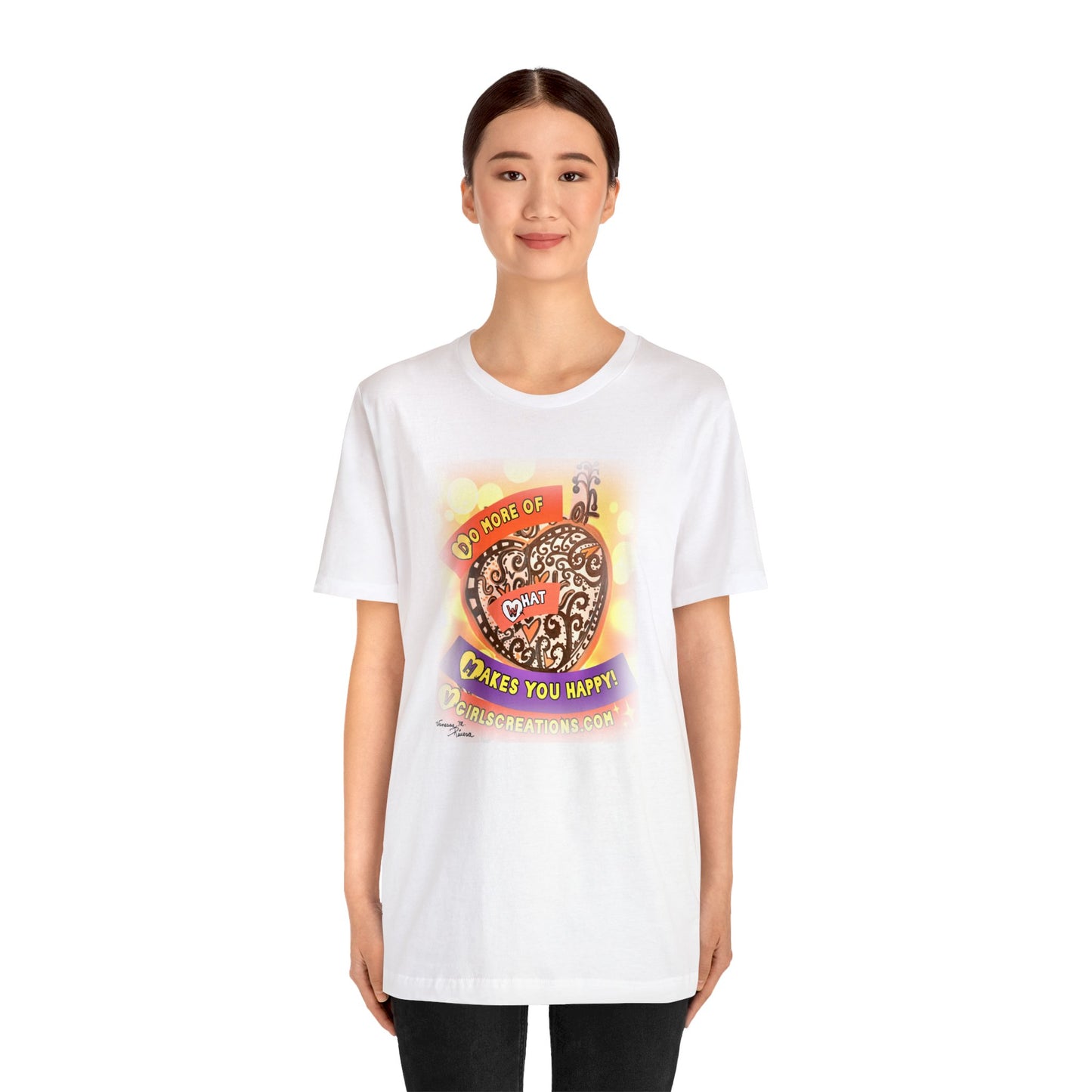 heart - Unisex Jersey Short Sleeve Tee