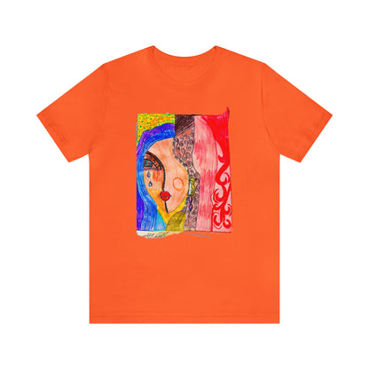 face - Unisex Jersey Short Sleeve Tee