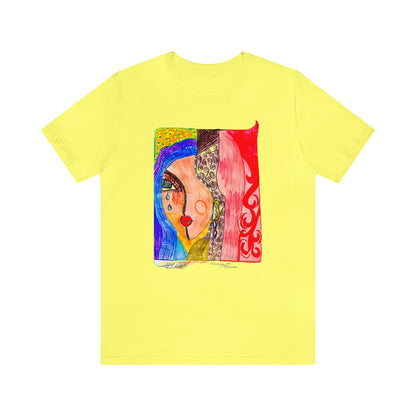 face - Unisex Jersey Short Sleeve Tee