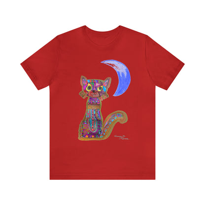 Cat - Unisex Jersey Short Sleeve Tee