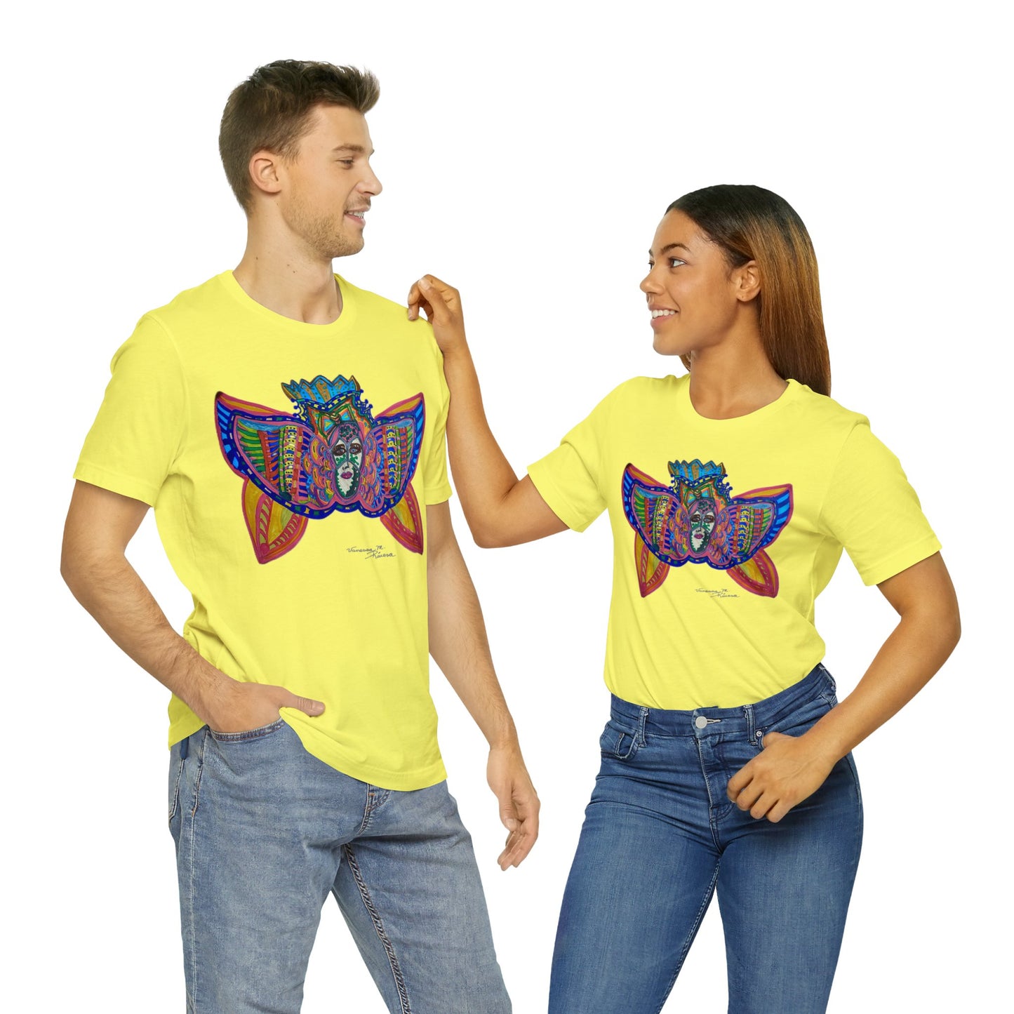 butterfly - Unisex Jersey Short Sleeve Tee