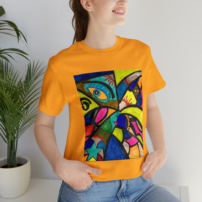 Abstract - Unisex Jersey Short Sleeve Tee