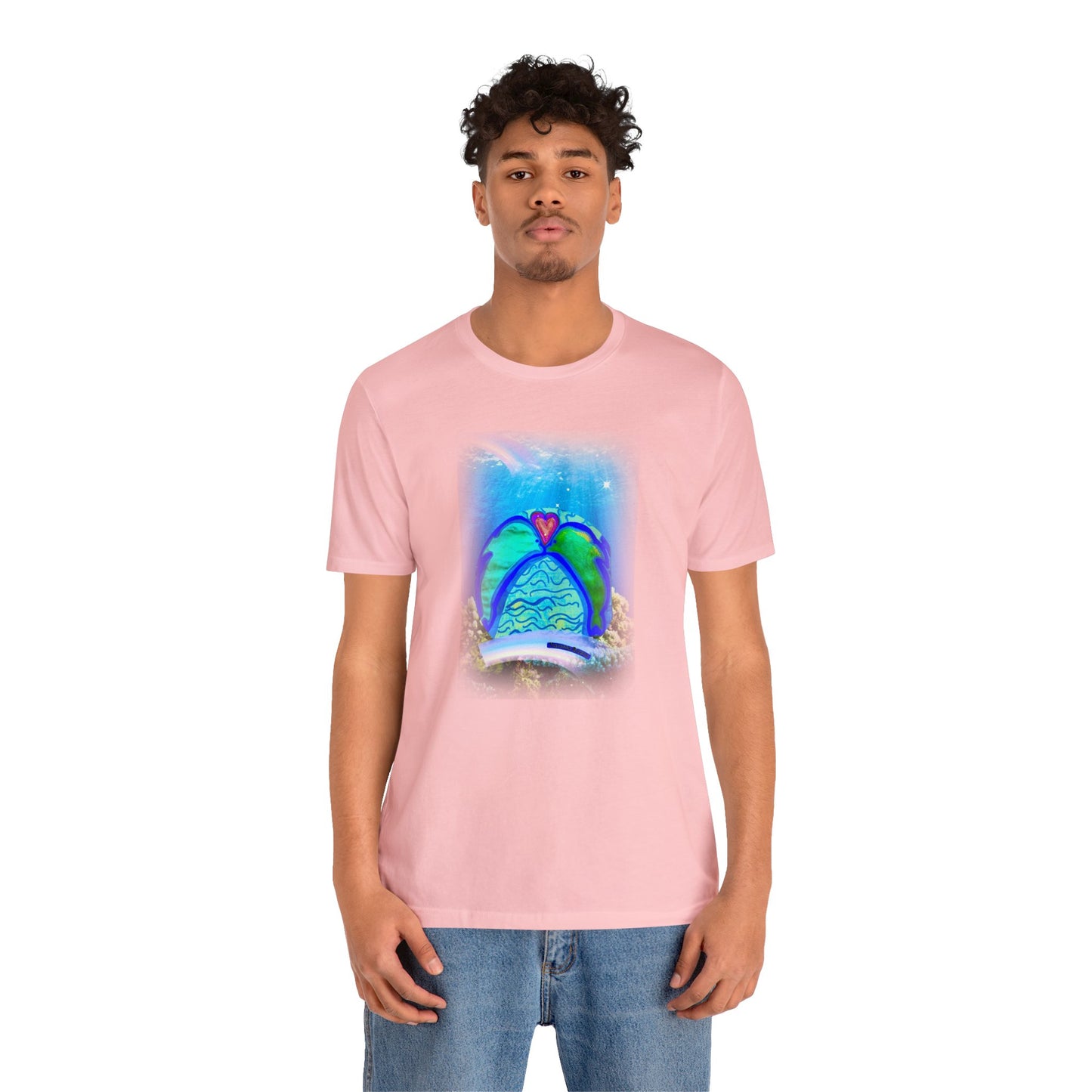 dolphin - Unisex Jersey Short Sleeve Tee