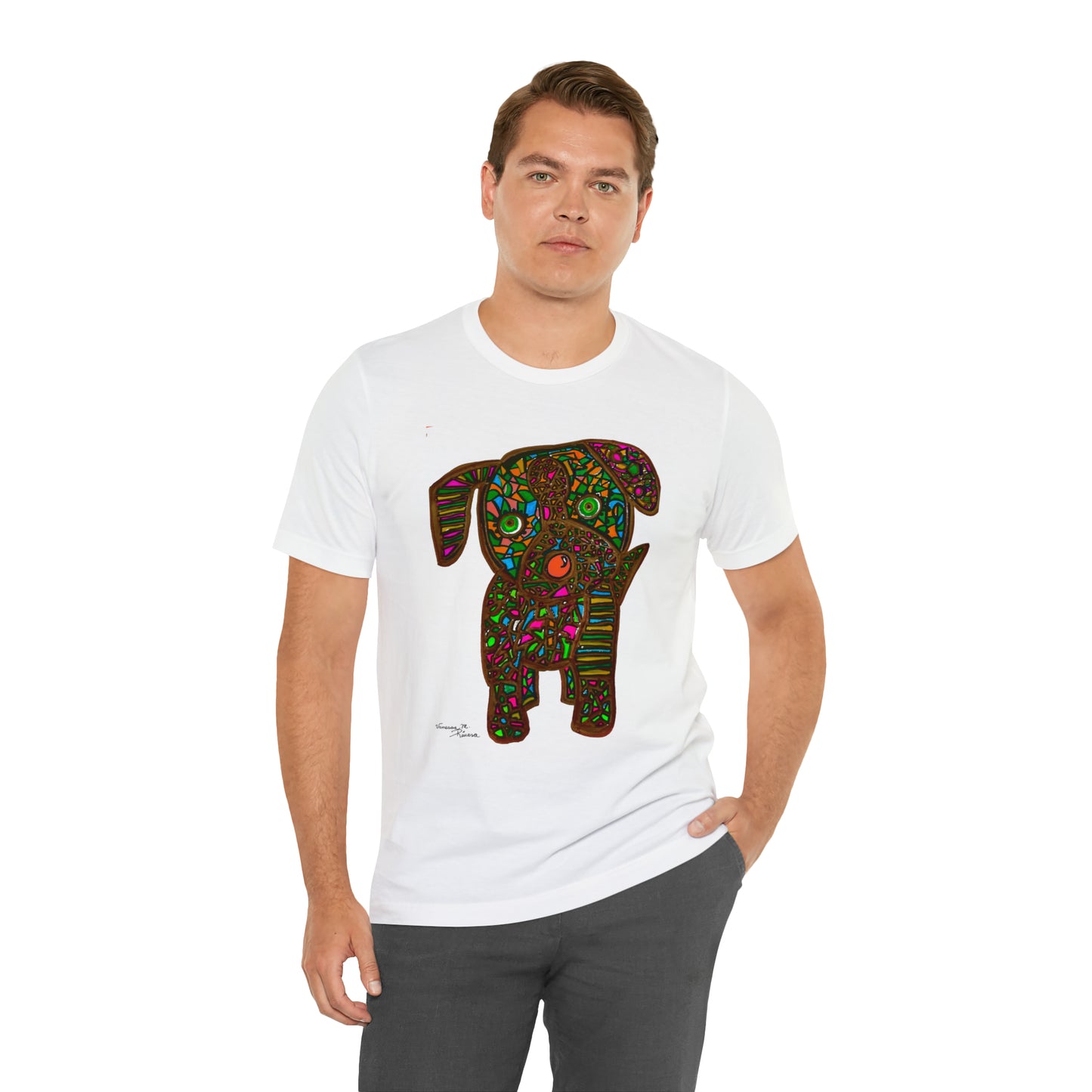 dog - Unisex Jersey Short Sleeve Tee