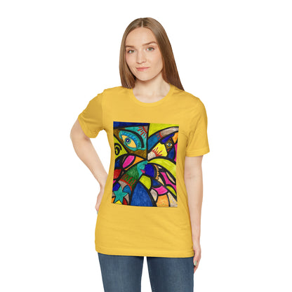 Abstract - Unisex Jersey Short Sleeve Tee