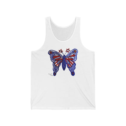 butterfly - Unisex Jersey Tank