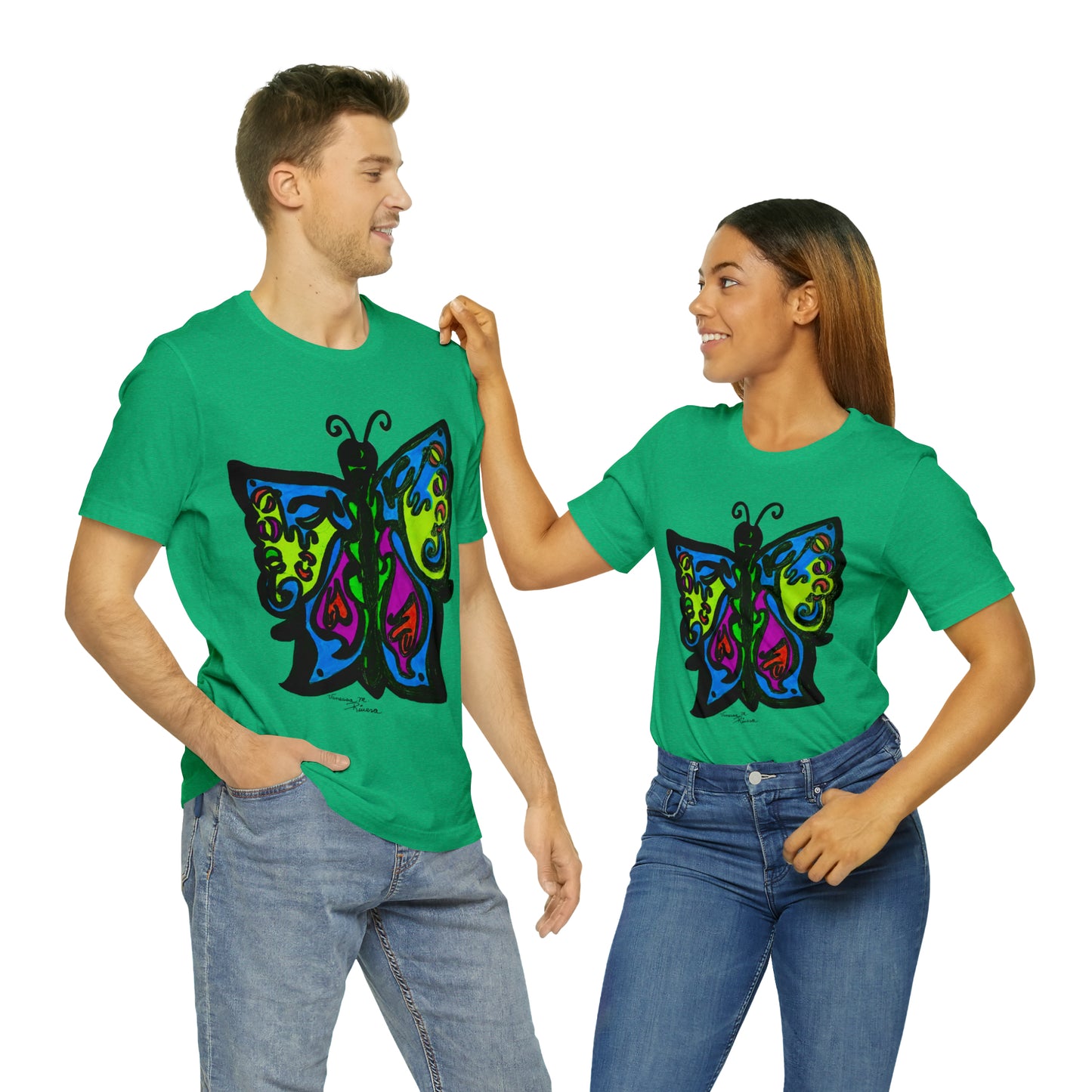 Butterfly - Unisex Jersey Short Sleeve Tee