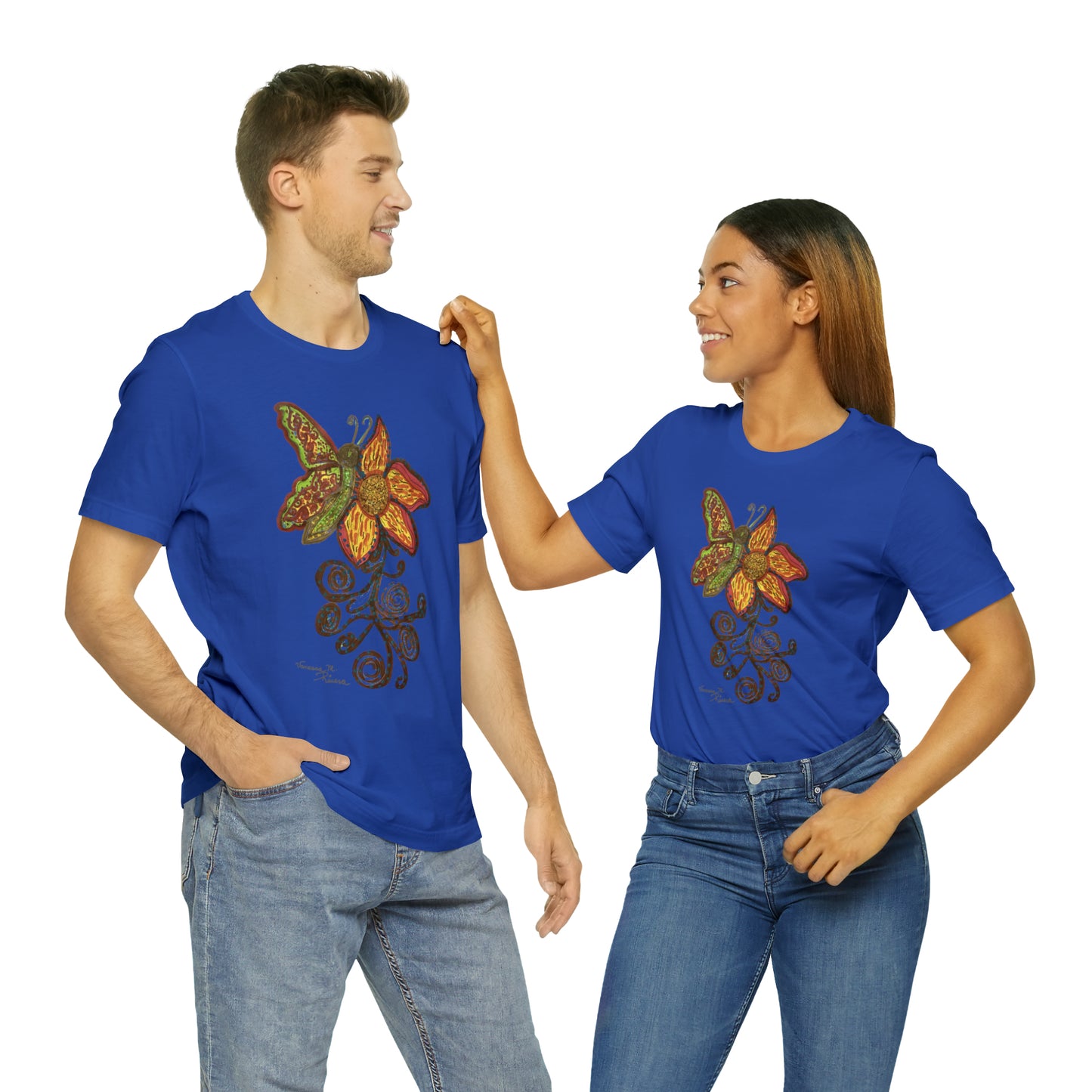 Butterfly - Unisex Jersey Short Sleeve Tee