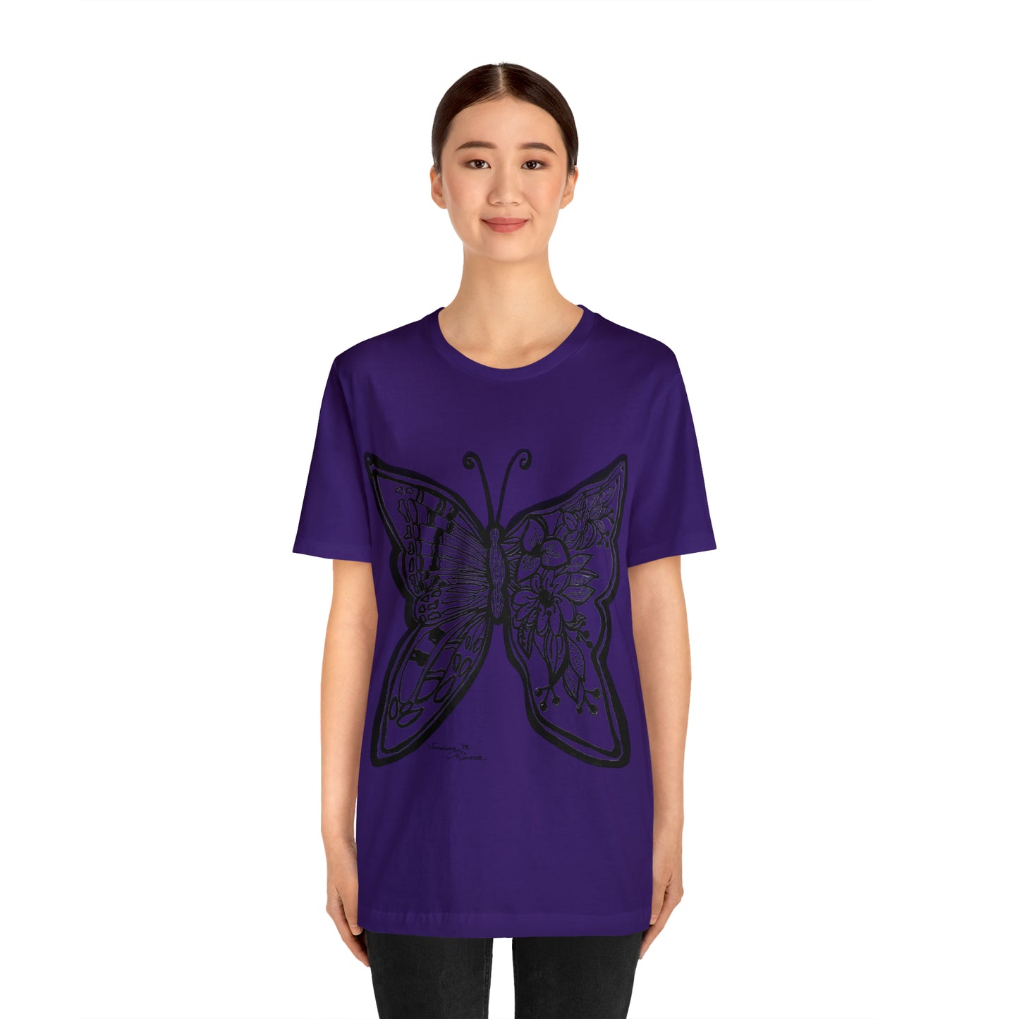 Butterfly - Unisex Jersey Short Sleeve Tee