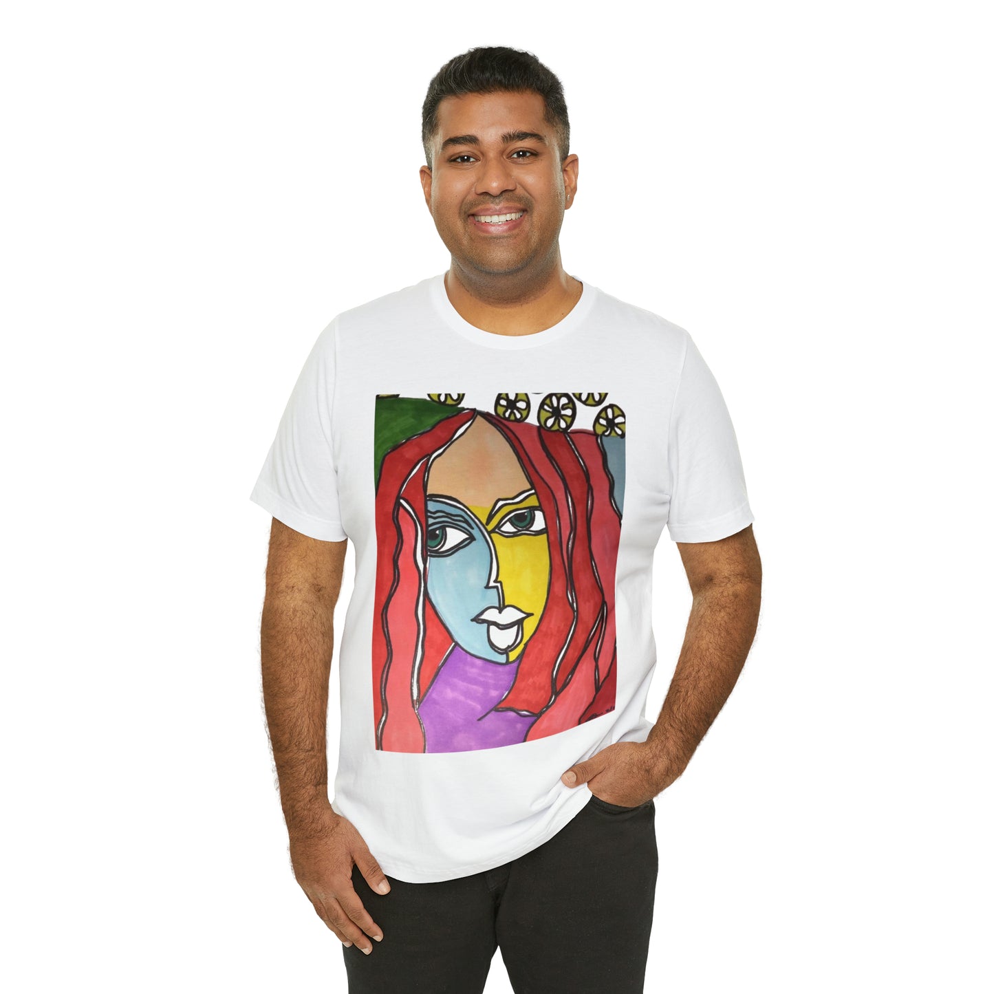 Face - Unisex Jersey Short Sleeve Tee