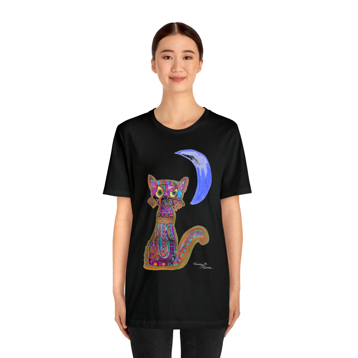 Cat - Unisex Jersey Short Sleeve Tee