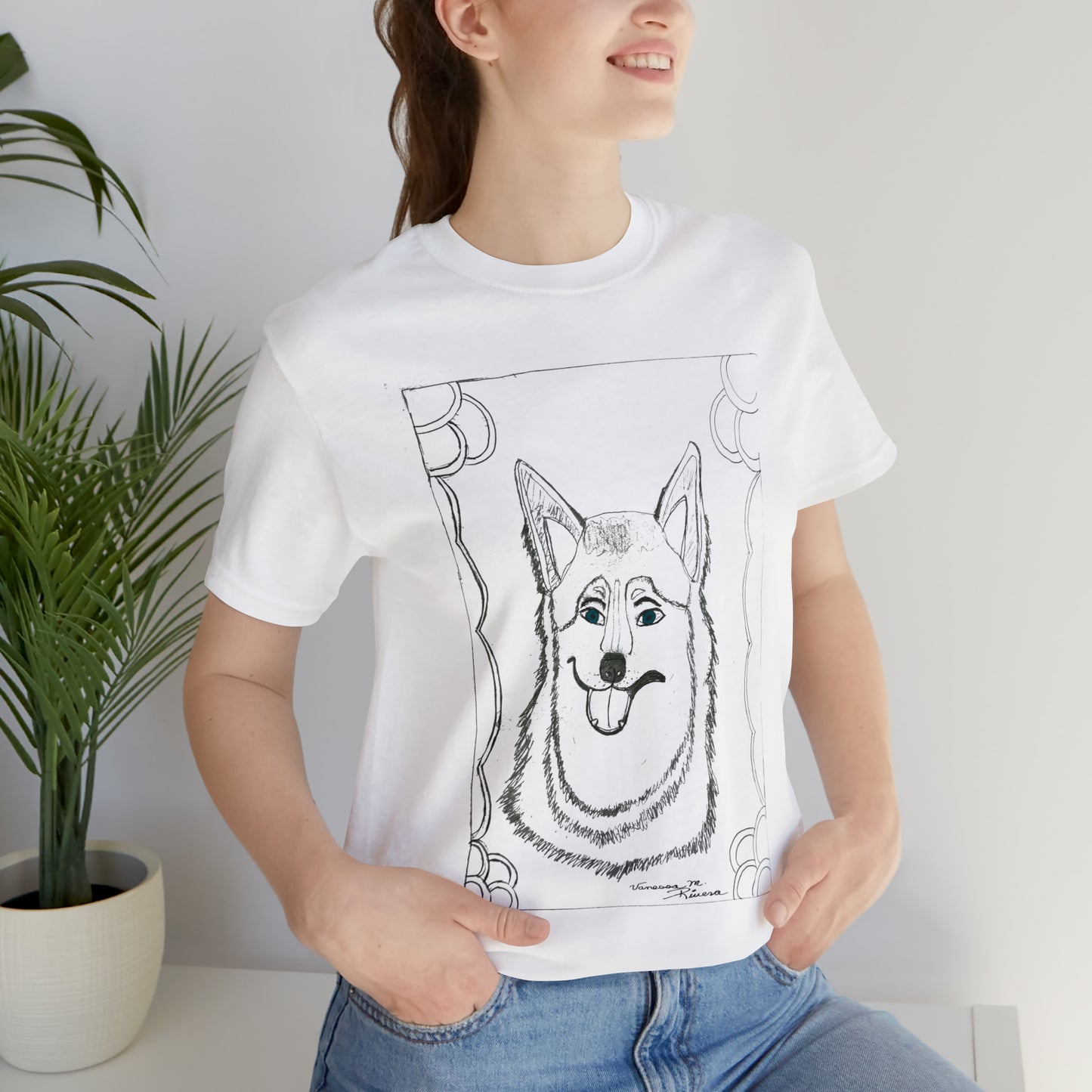 Dog - Unisex Jersey Short Sleeve Tee