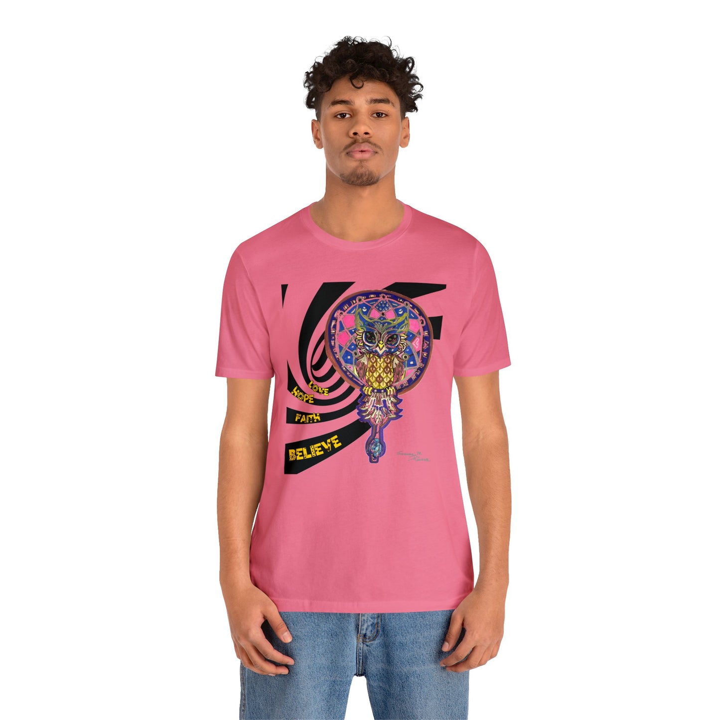 owl - Unisex Jersey Short Sleeve Tee