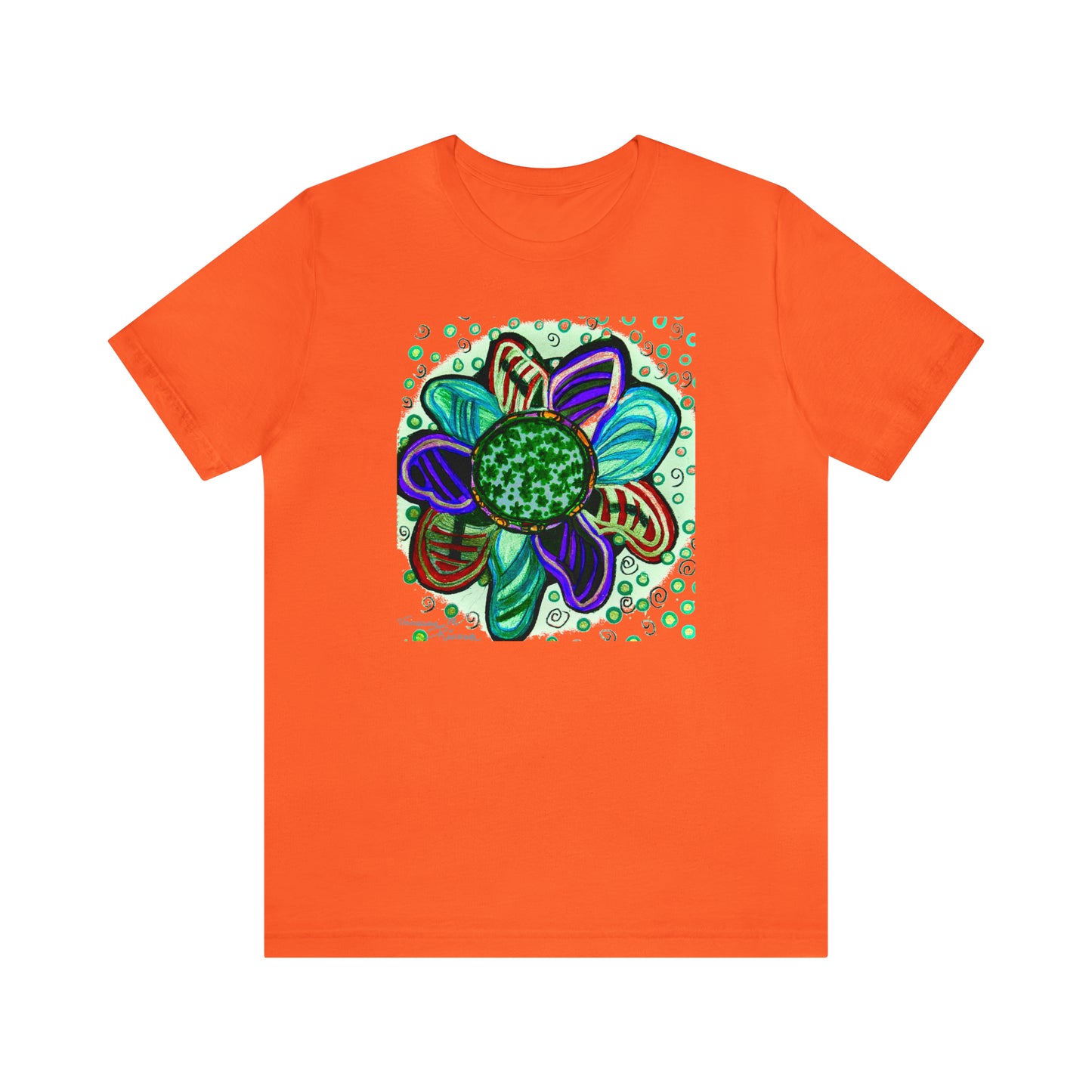 flower - Unisex Jersey Short Sleeve Tee