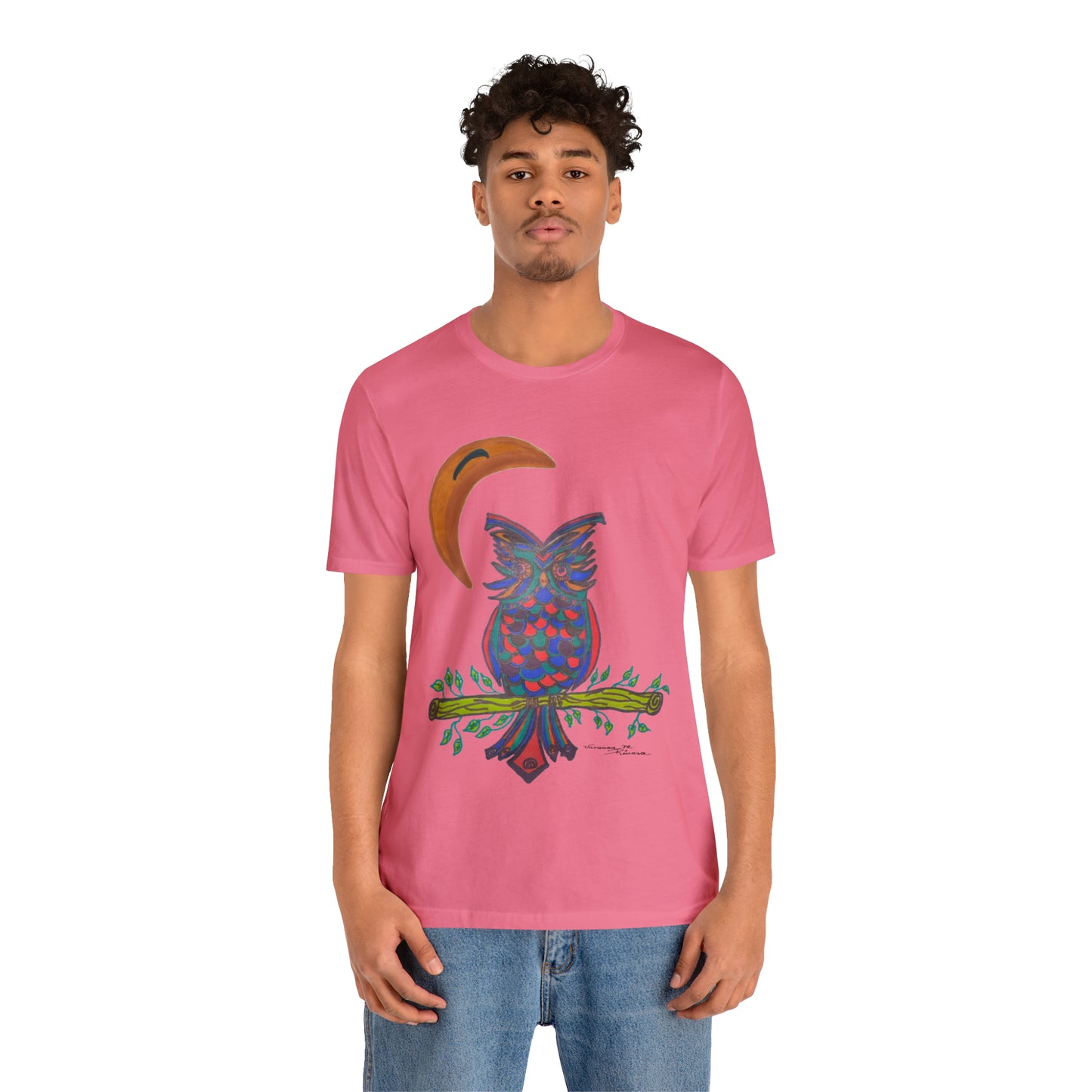 Owl - Unisex Jersey Short Sleeve Tee