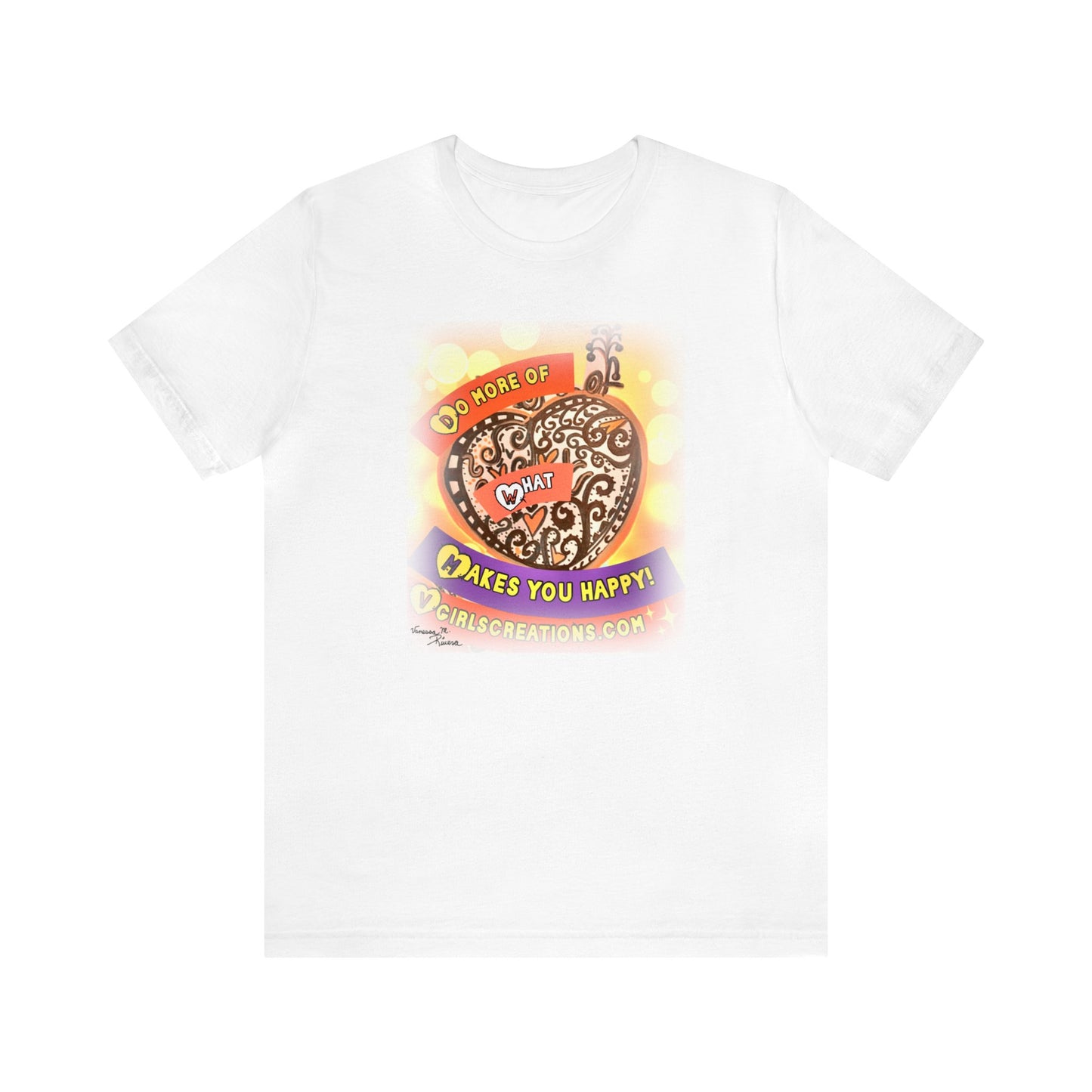 heart - Unisex Jersey Short Sleeve Tee