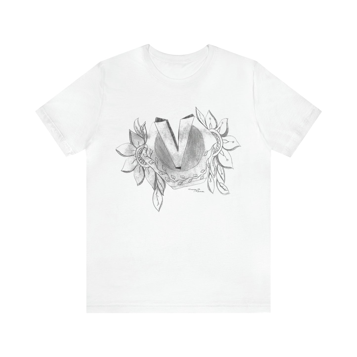 V - Unisex Jersey Short Sleeve Tee