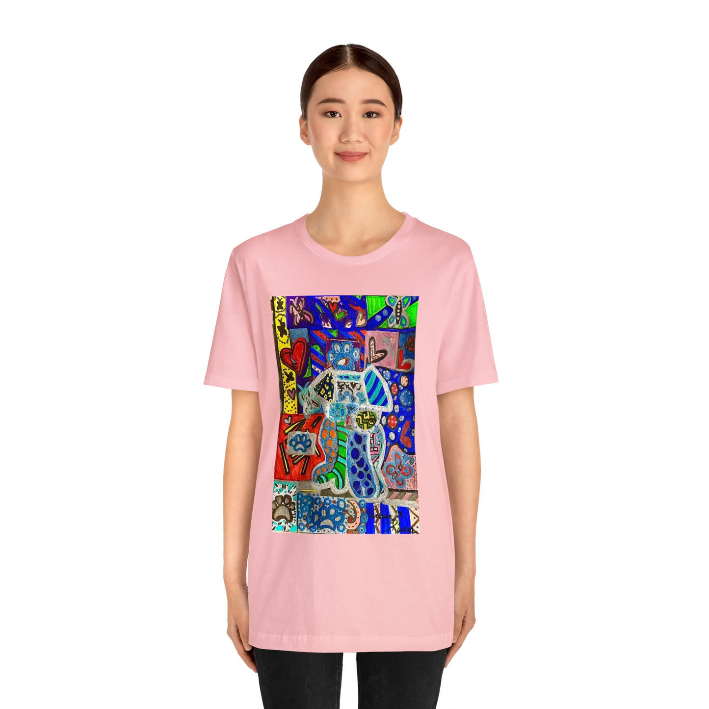 Abstract - Unisex Jersey Short Sleeve Tee