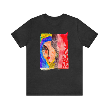 face - Unisex Jersey Short Sleeve Tee