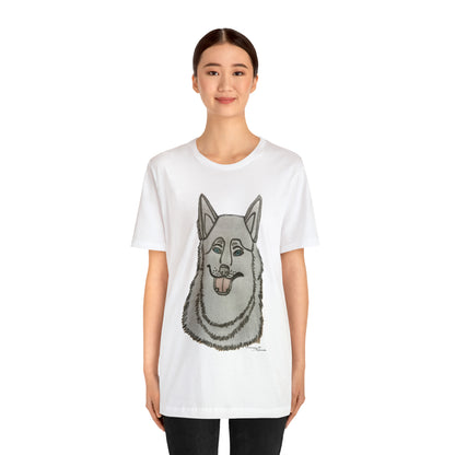 Dog - Unisex Jersey Short Sleeve Tee