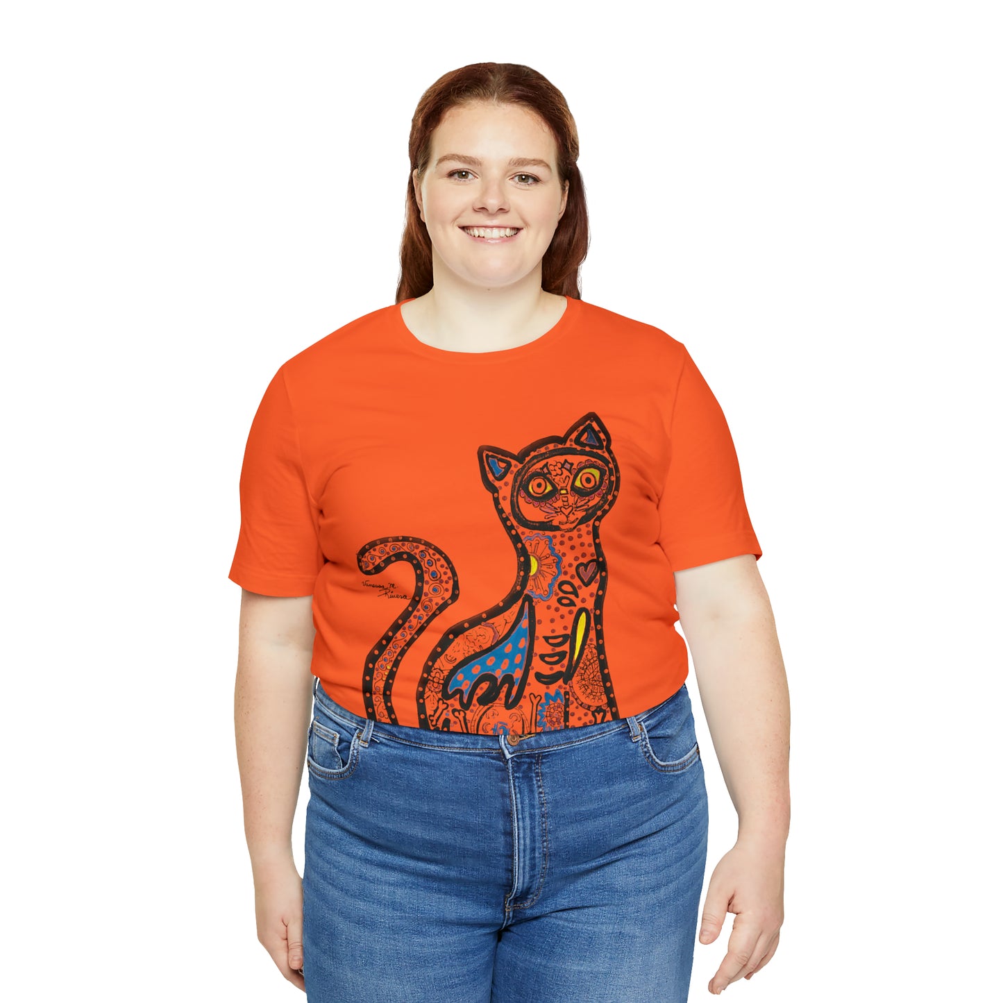 Cat - Unisex Jersey Short Sleeve Tee