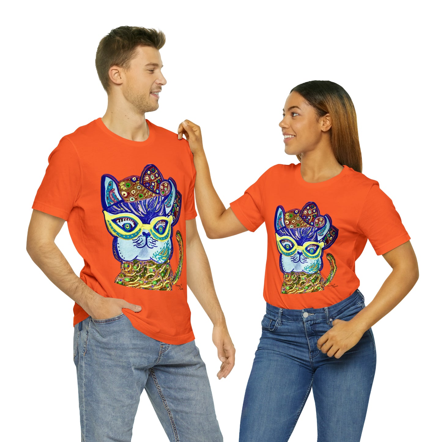 Cat - Unisex Jersey Short Sleeve Tee