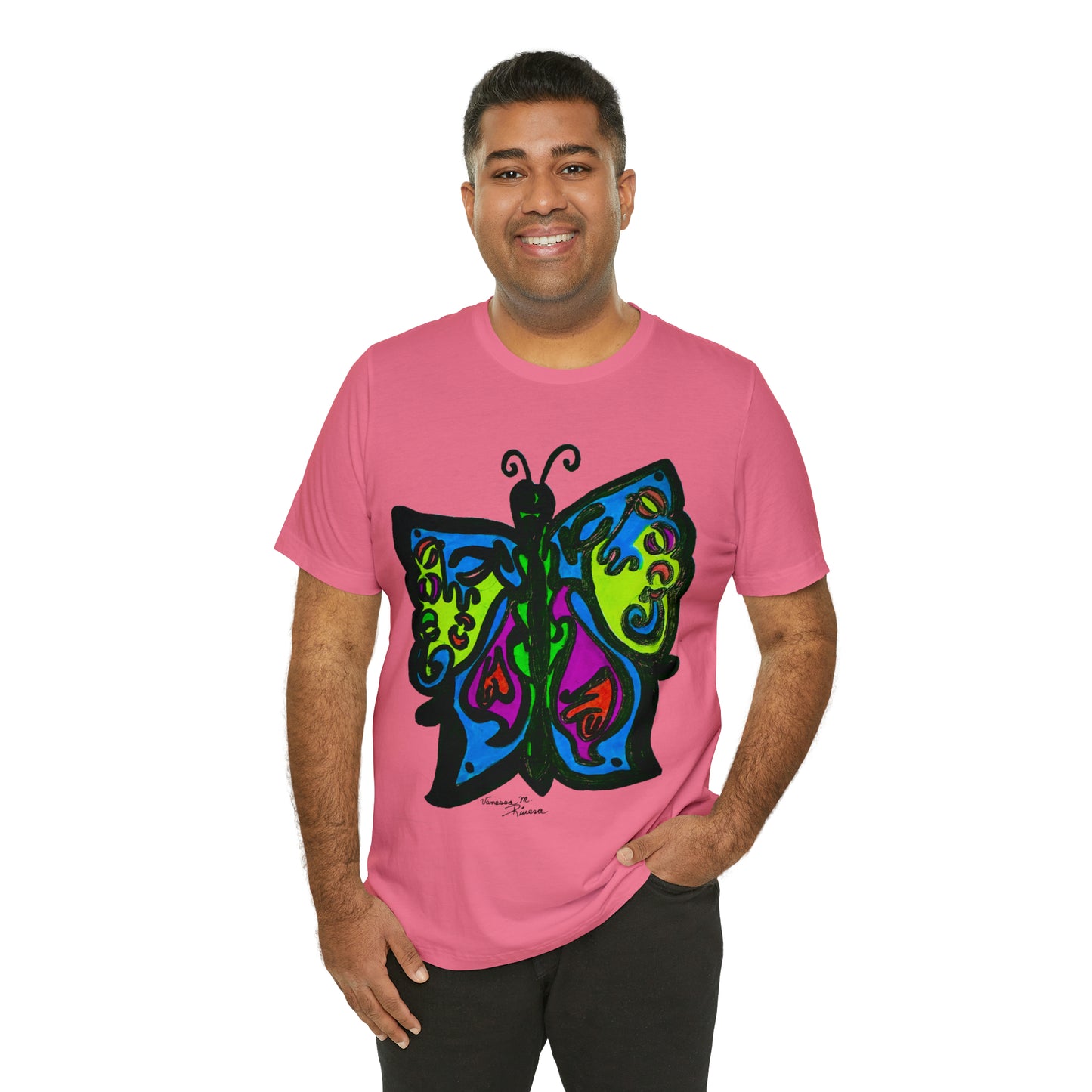 Butterfly - Unisex Jersey Short Sleeve Tee