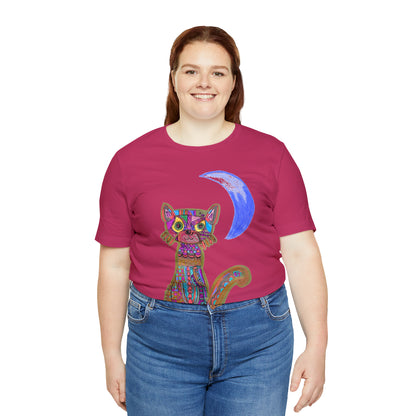 Cat - Unisex Jersey Short Sleeve Tee