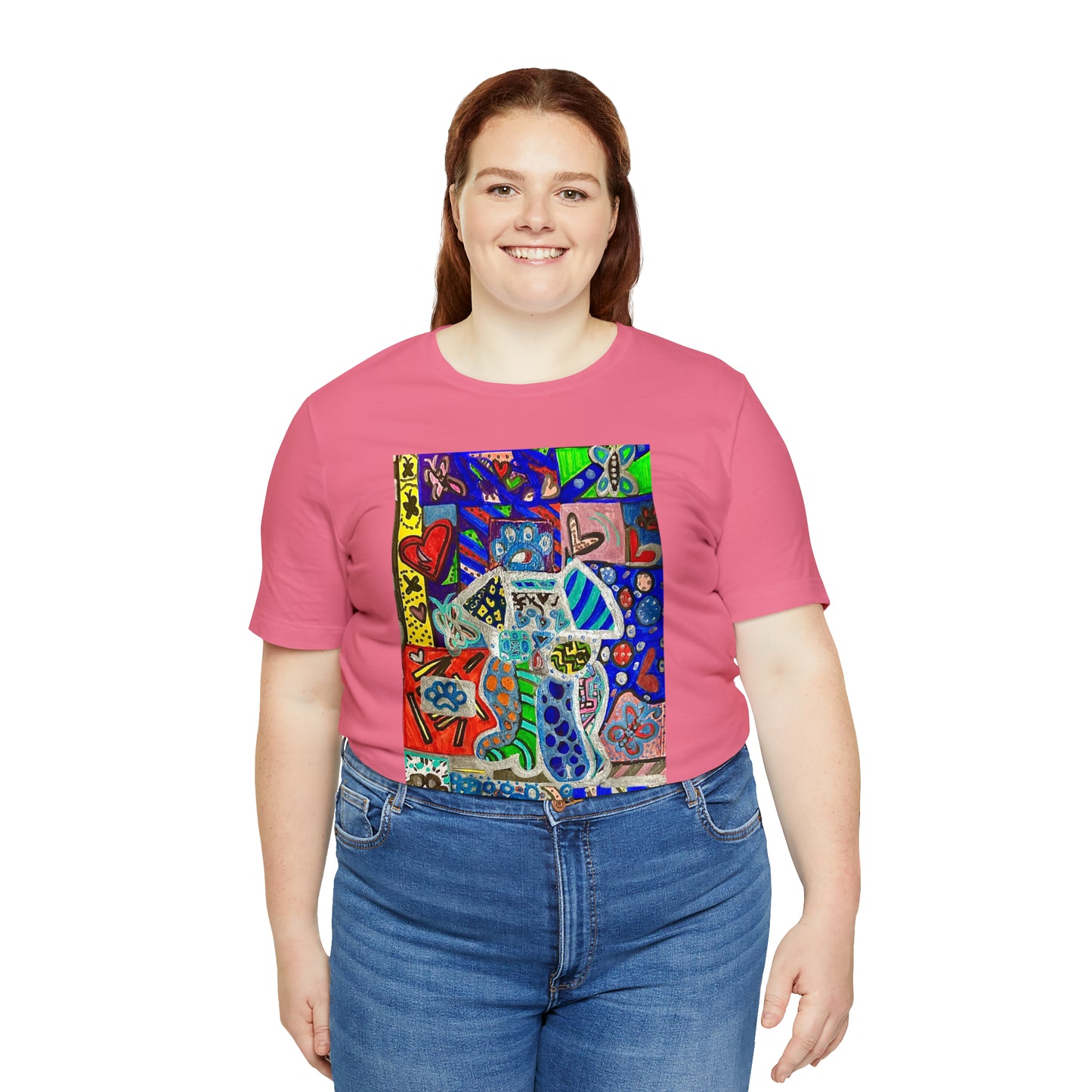 Abstract - Unisex Jersey Short Sleeve Tee