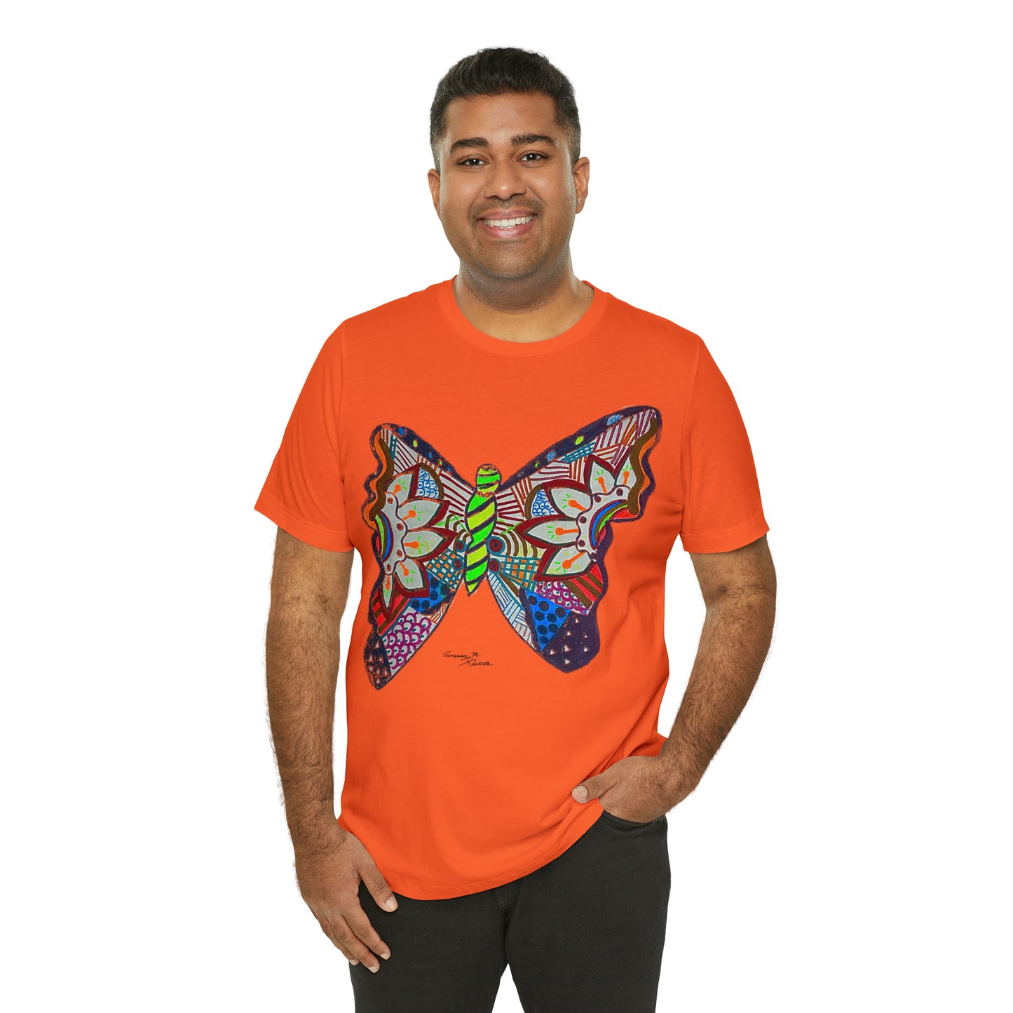 Butterfly - Unisex Jersey Short Sleeve Tee