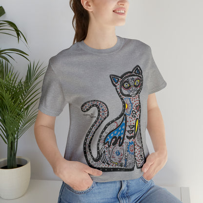 Cat - Unisex Jersey Short Sleeve Tee