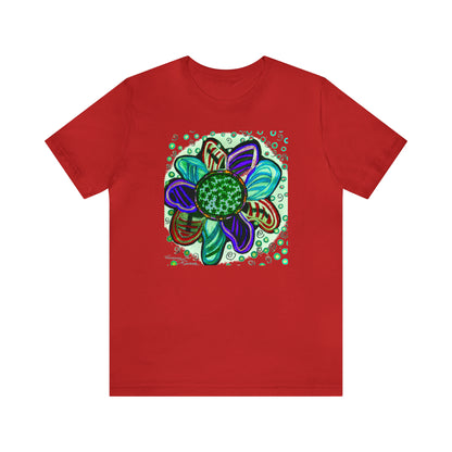 flower - Unisex Jersey Short Sleeve Tee