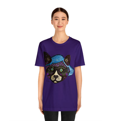 Cat - Unisex Jersey Short Sleeve Tee