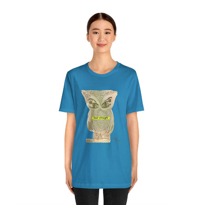 Owl - Unisex Jersey Short Sleeve Tee