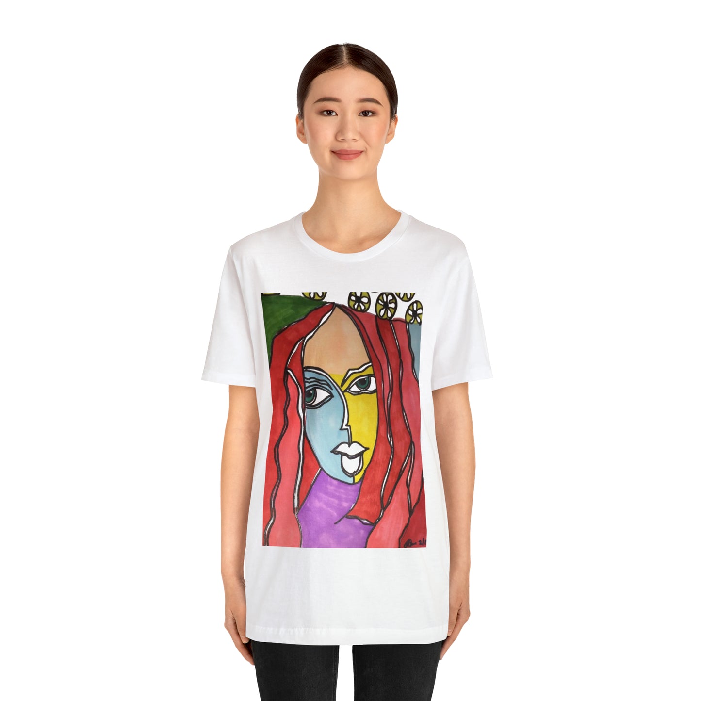 Face - Unisex Jersey Short Sleeve Tee