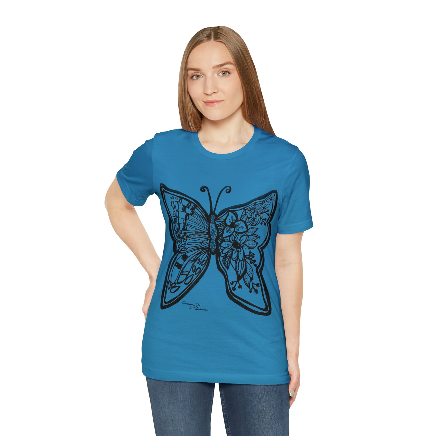 Butterfly - Unisex Jersey Short Sleeve Tee