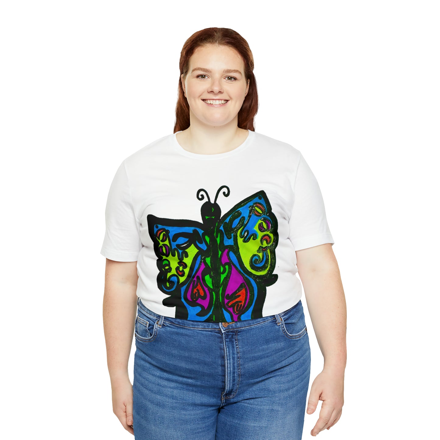 Butterfly - Unisex Jersey Short Sleeve Tee