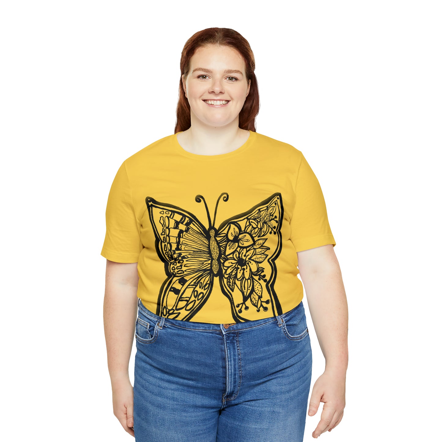 Butterfly - Unisex Jersey Short Sleeve Tee