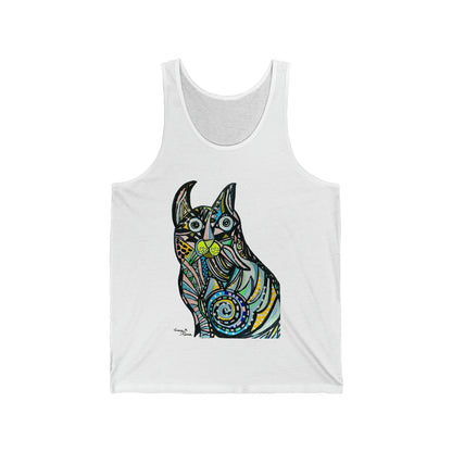 Cat - Unisex Jersey Tank